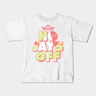 Jay All Day Lava Glow Sneaker Retro Kids T-Shirt